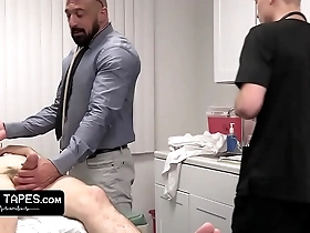 Doctortapes - muscular doctor and his young assistant deliver special anal treatment to sexy patient