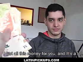Two hot young latin boy picked up fucked for money pov - conera, ramiro