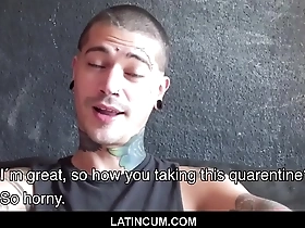 Amateur tattooed twink latino boy fucked by neighbor during coronavirus lockdown - kendro