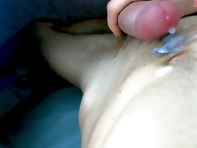 The most attractive guy masturbates his big cock and moans a lot with pleasure and shows his hairy ass so that you finish faster you170